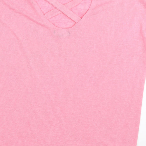 New Look Womens Pink   Basic T-Shirt Size M