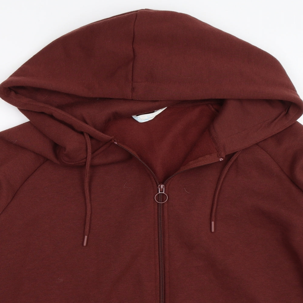 Primark Womens Brown   Full Zip Hoodie Size L