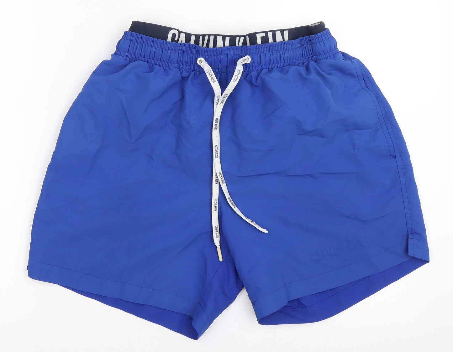 Calvin Klein Mens Blue   Bermuda Shorts Size S - swim shorts