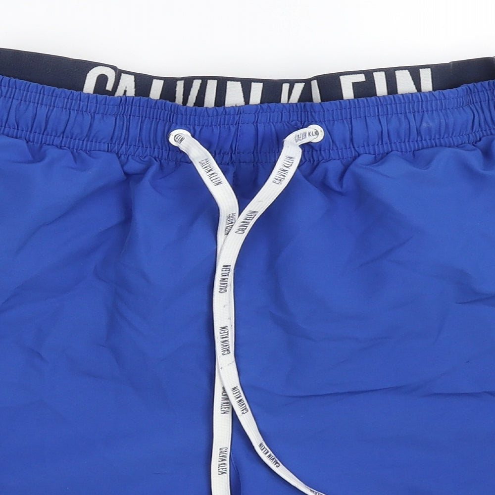 Calvin Klein Mens Blue   Bermuda Shorts Size S - swim shorts