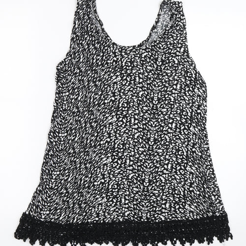 Papaya Womens Black   Basic Tank Size 16