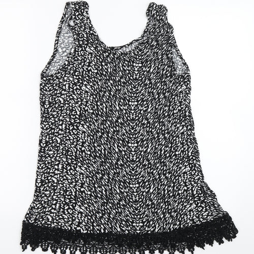 Papaya Womens Black   Basic Tank Size 16