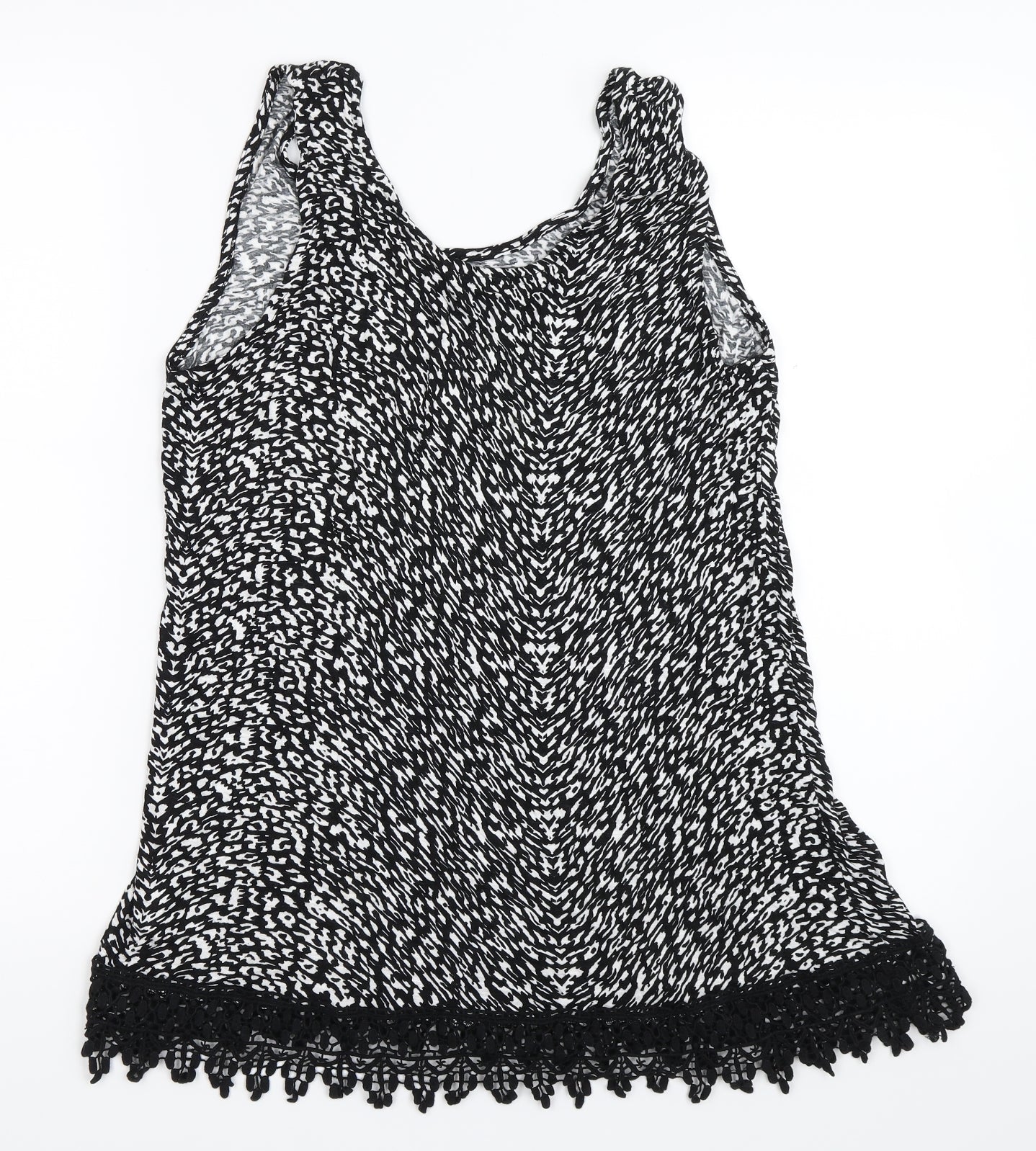 Papaya Womens Black   Basic Tank Size 16