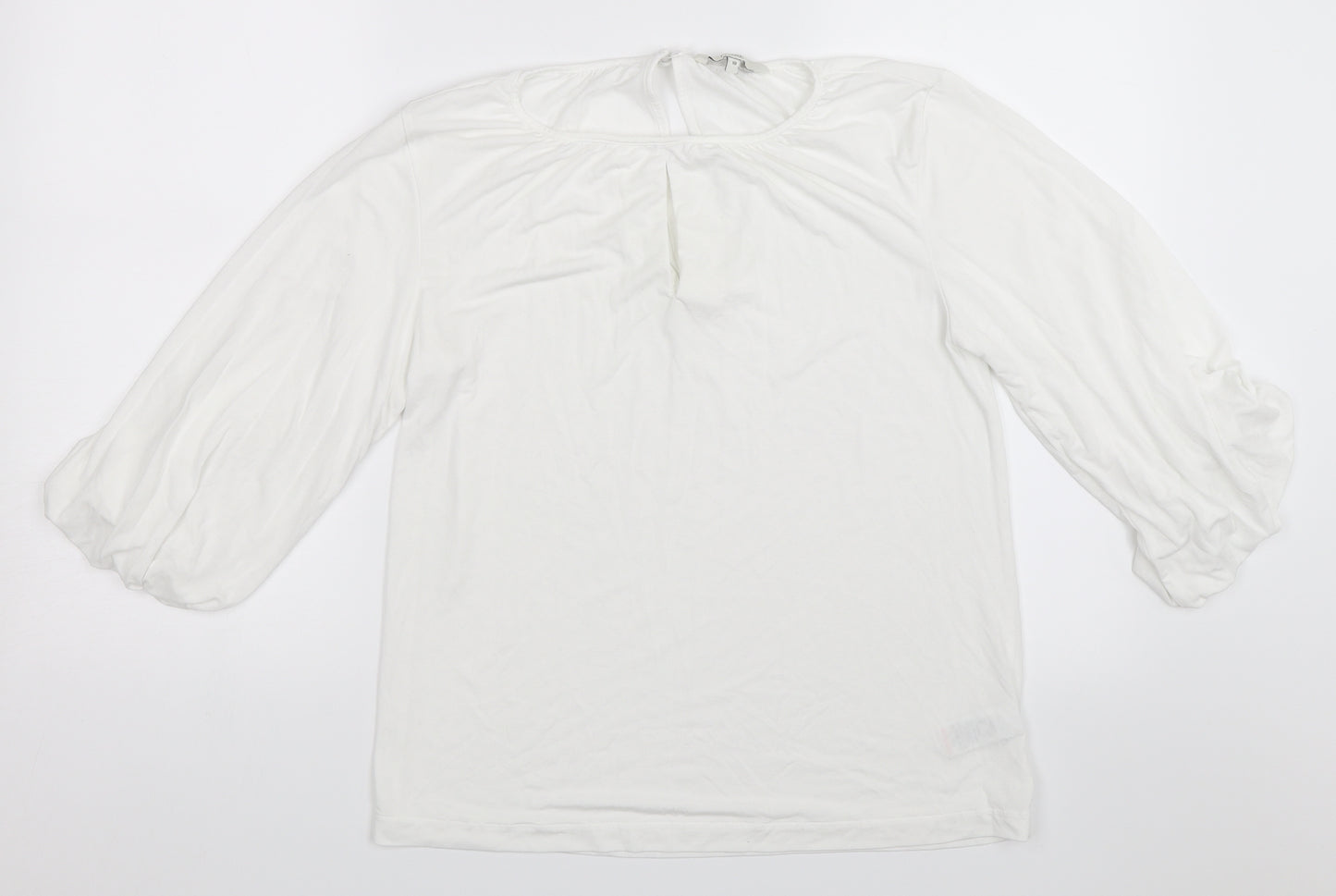 NEXT Womens White   Basic T-Shirt Size 10