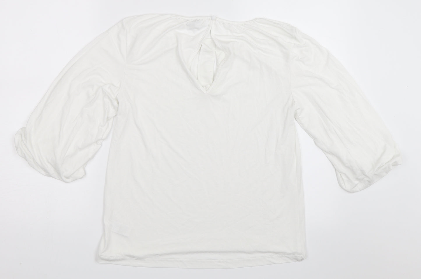 NEXT Womens White   Basic T-Shirt Size 10