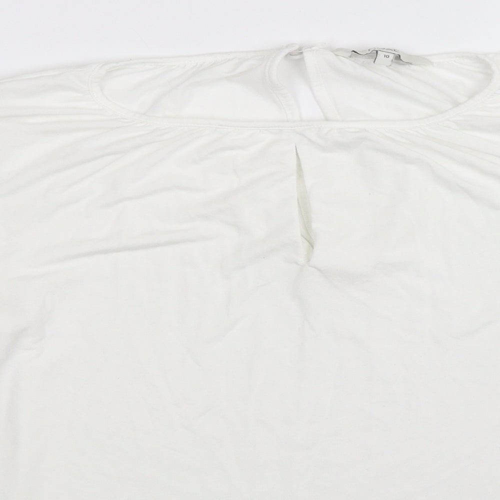 NEXT Womens White   Basic T-Shirt Size 10