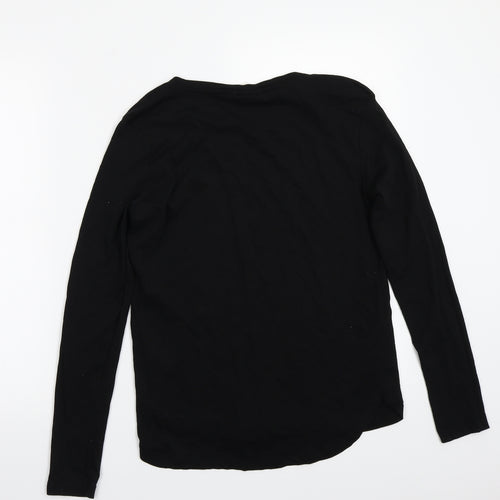 H&M Womens Black   Basic T-Shirt Size S