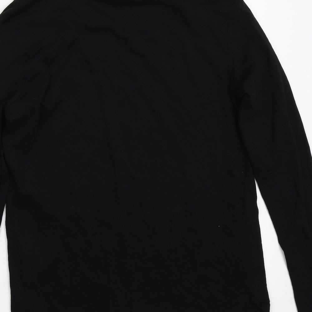 H&M Womens Black   Basic T-Shirt Size S