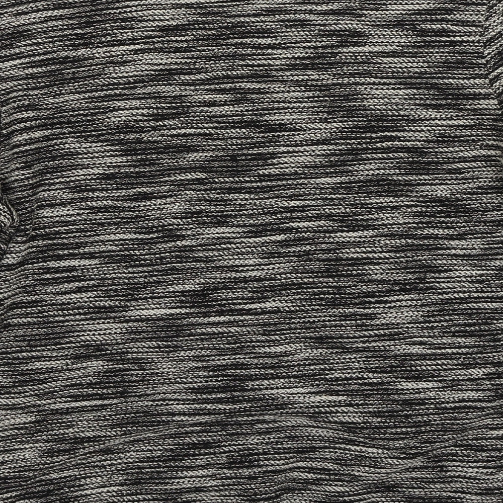 H&M Womens Black Striped  Pullover Jumper Size S