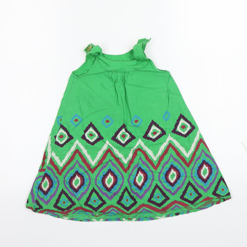 George Girls Green   A-Line  Size 18 Months