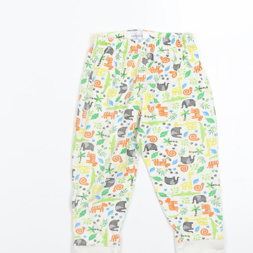 Earlu days Girls White    Pyjama Pants Size 12-18 Months