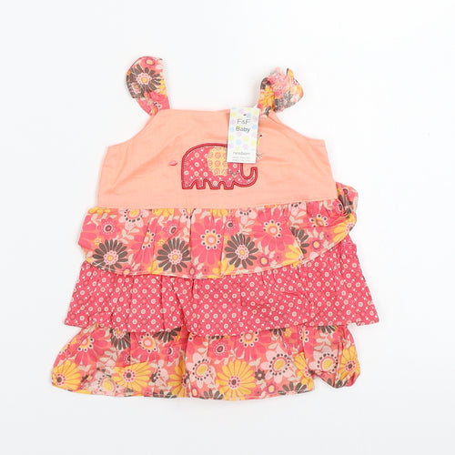 F&F Boys Pink   Basic Blouse Size Newborn
