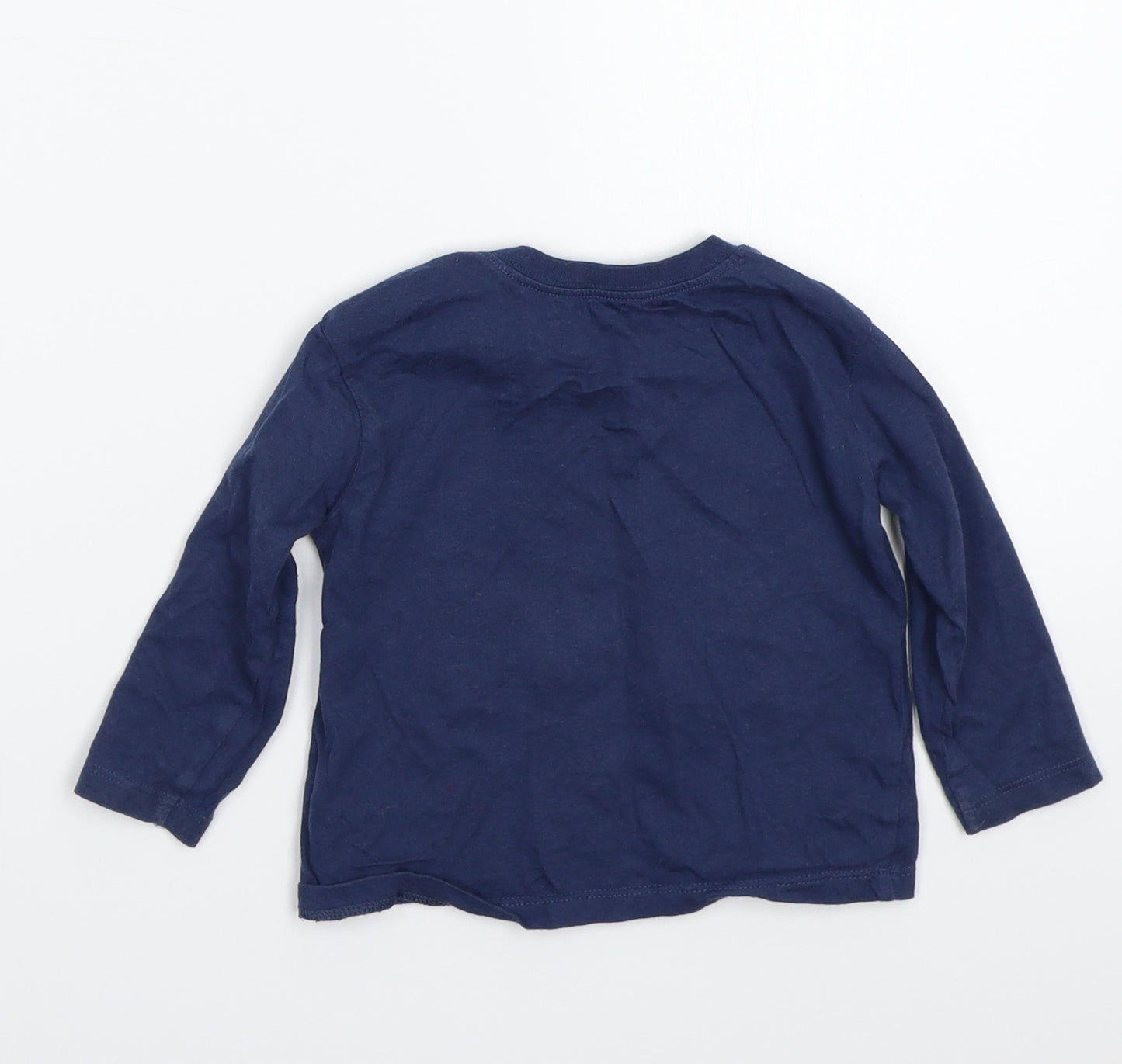 F&F Boys Blue   Basic T-Shirt Size 9-12 Months