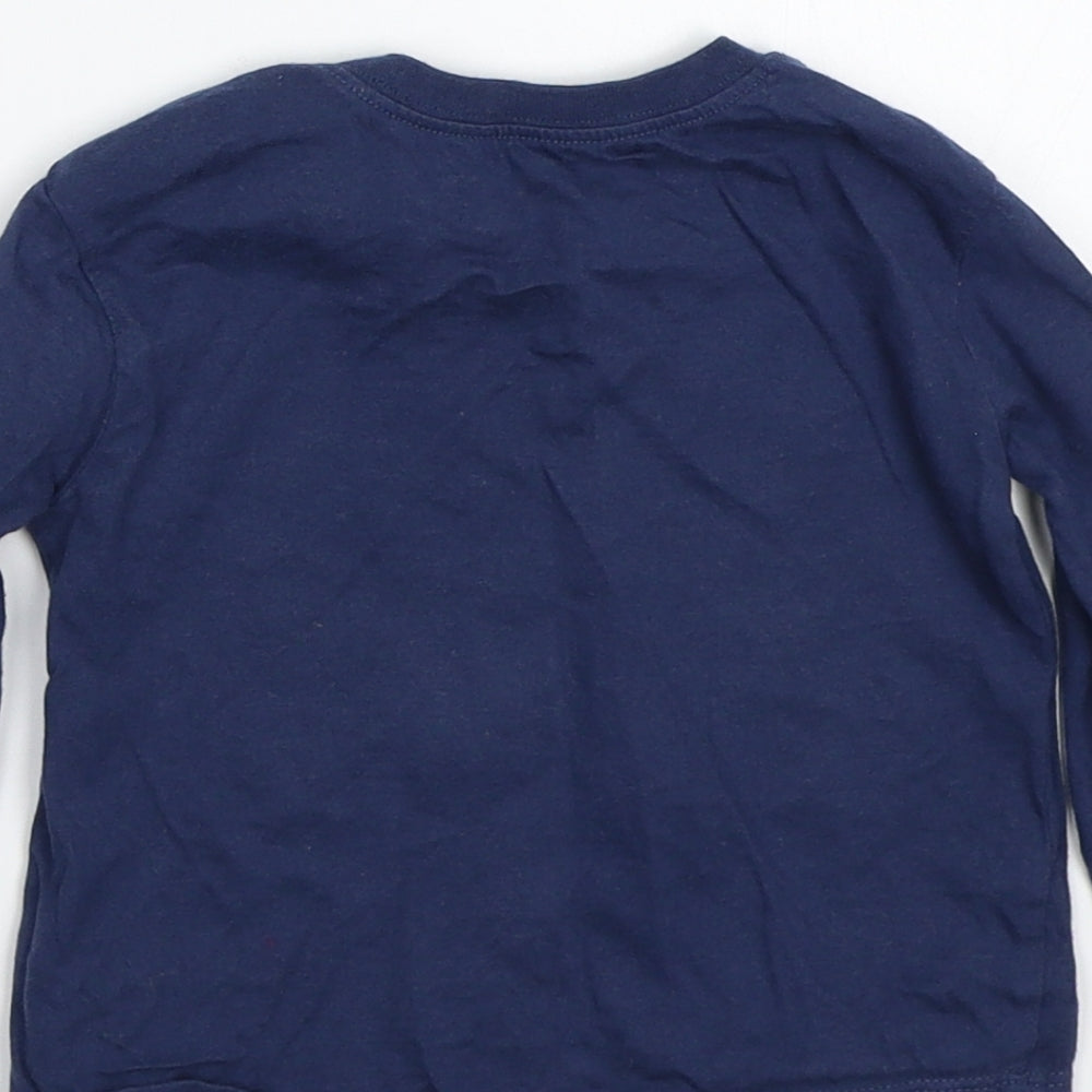 F&F Boys Blue   Basic T-Shirt Size 9-12 Months