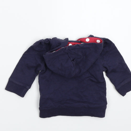 M&Co Girls Blue   Jacket Coat Size 3-6 Months