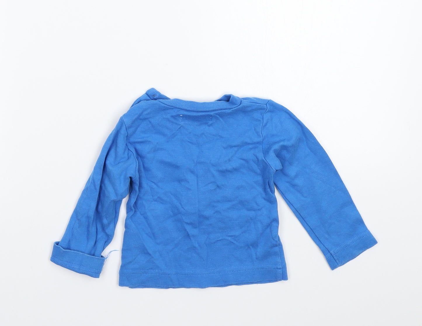 Early days Girls Blue  Rayon Basic T-Shirt Size 12 Months