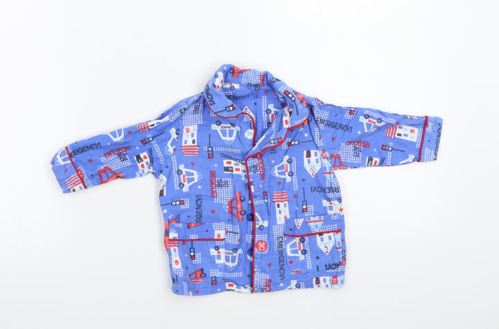Early days  Girls Blue   Basic Button-Up Size 6-9 Months