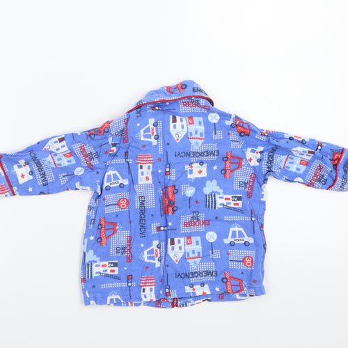 Early days  Girls Blue   Basic Button-Up Size 6-9 Months