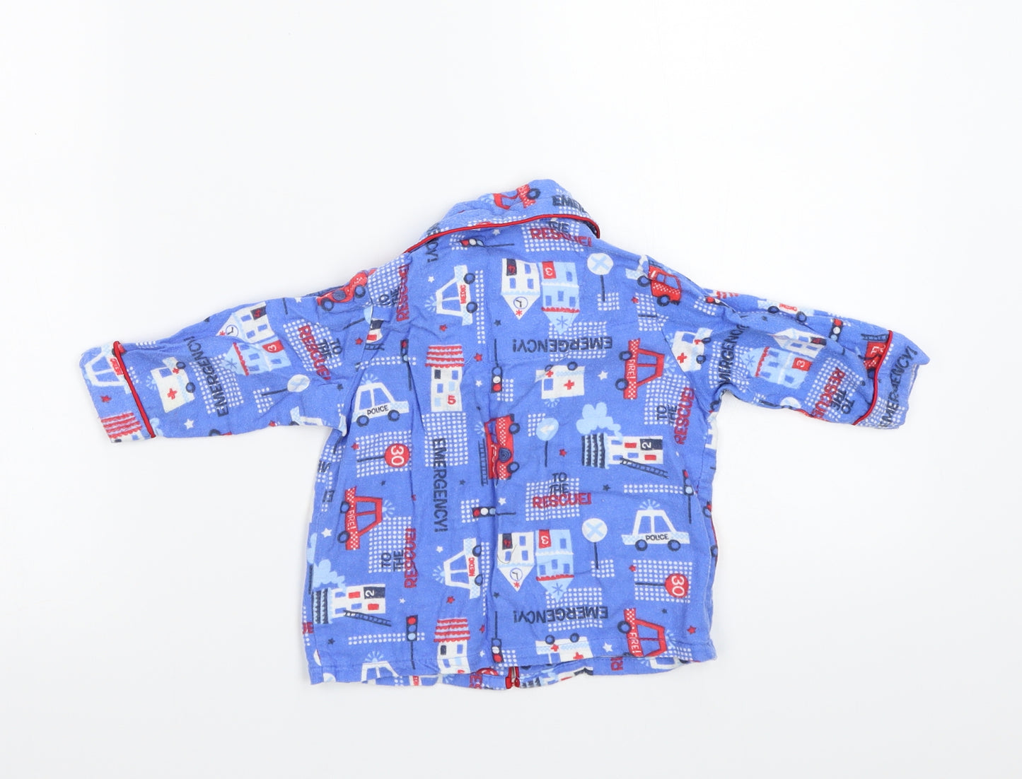 Early days  Girls Blue   Basic Button-Up Size 6-9 Months