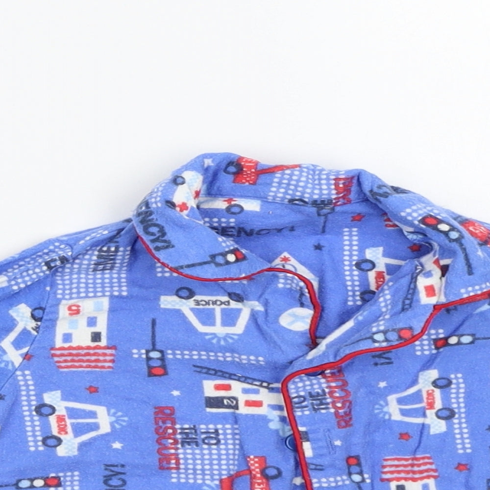 Early days  Girls Blue   Basic Button-Up Size 6-9 Months