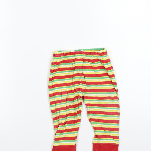 Early days Girls Red Striped  Babydoll Pyjama Pants Size 12-18 Months