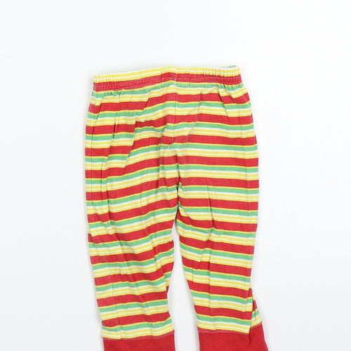 Early days Girls Red Striped  Babydoll Pyjama Pants Size 12-18 Months