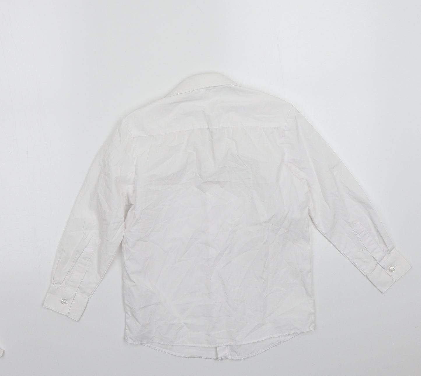 George Boys White   Basic Button-Up Size 4-5 Years