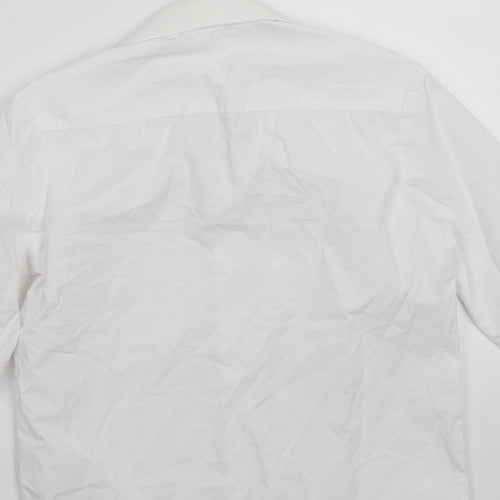 George Boys White   Basic Button-Up Size 4-5 Years