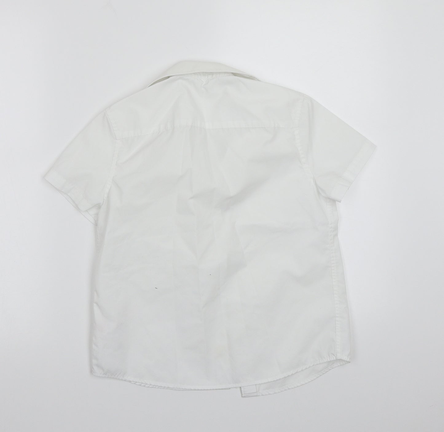 F&F Girls White   Basic Button-Up Size 9-10 Years
