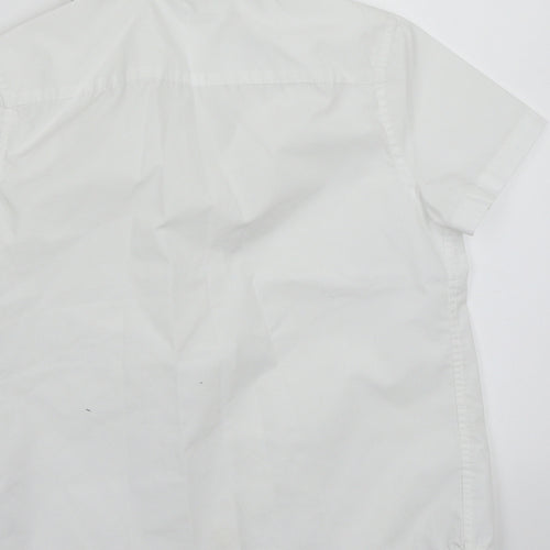 F&F Girls White   Basic Button-Up Size 9-10 Years