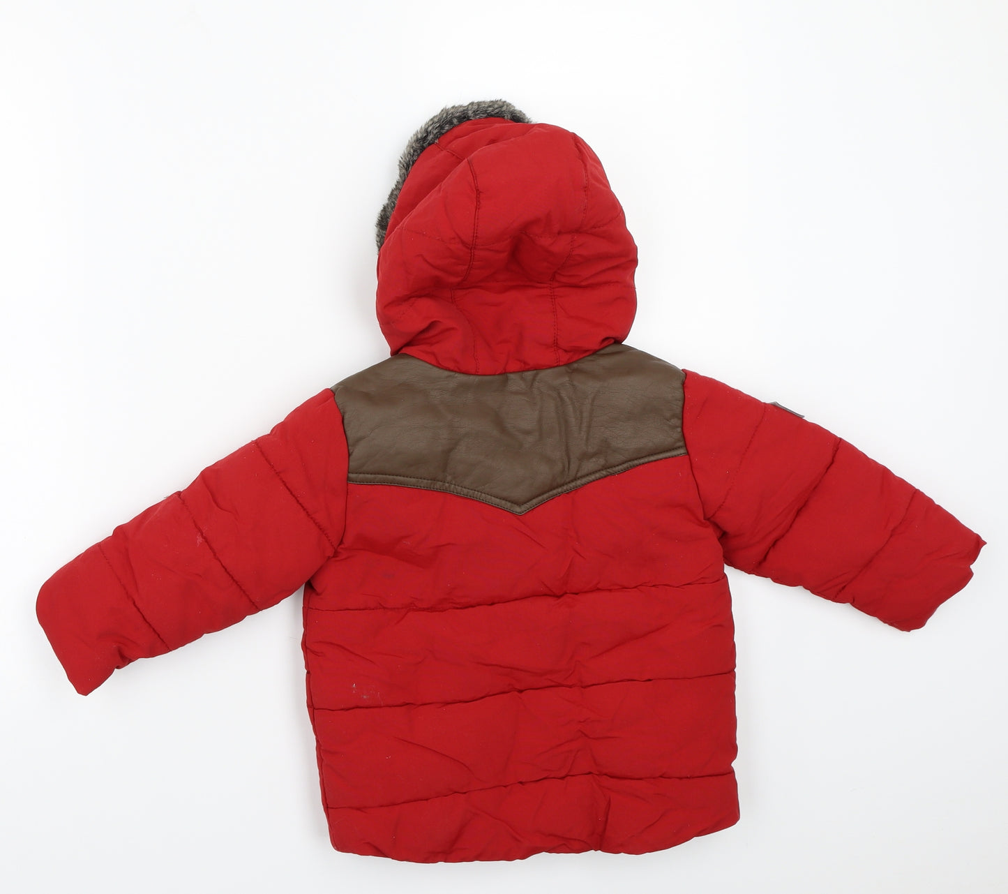 NEXT Boys Red   Jacket Coat Size 2 Years