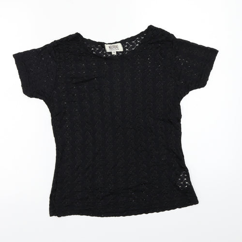 Nouveau Womens Black   Basic T-Shirt Size S