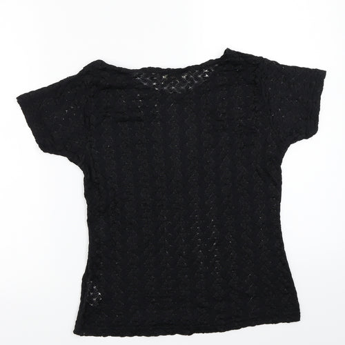 Nouveau Womens Black   Basic T-Shirt Size S