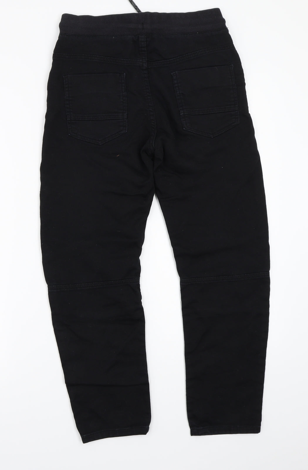F&F Boys Black   Cargo Trousers Size 8-9 Years