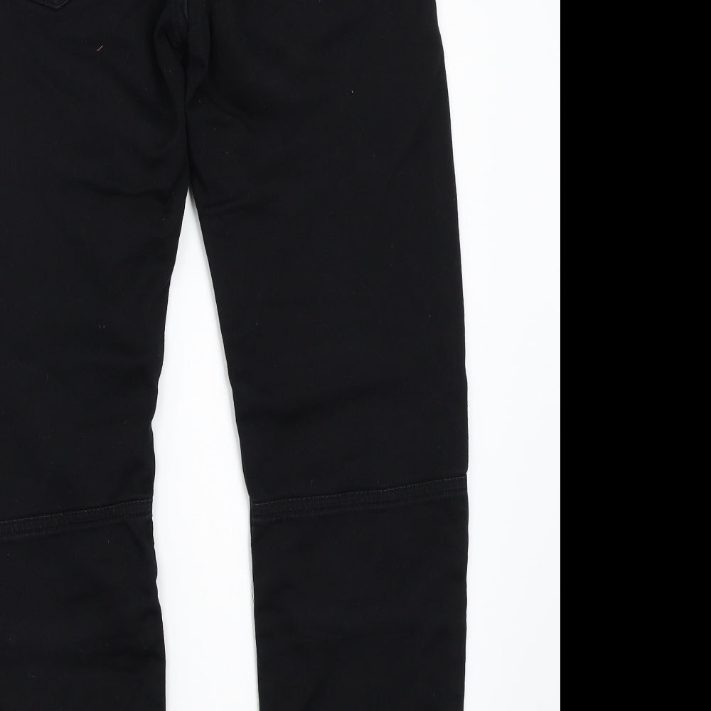 F&F Boys Black   Cargo Trousers Size 8-9 Years