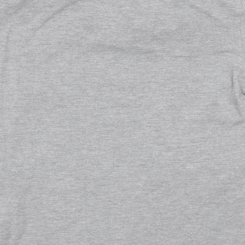 Piquepolo Boys Grey  Rayon Basic Polo Size M