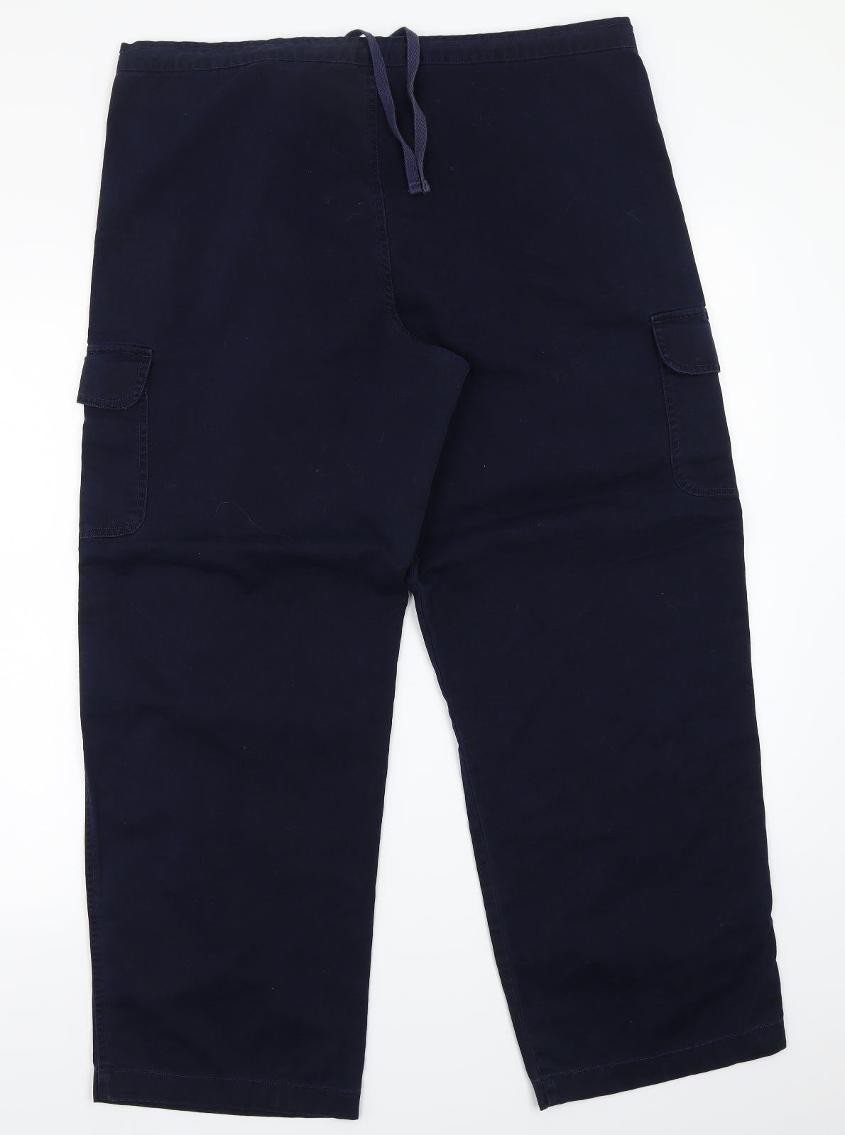 Marks and Spencer Womens Blue   Trousers  Size 16 L28 in