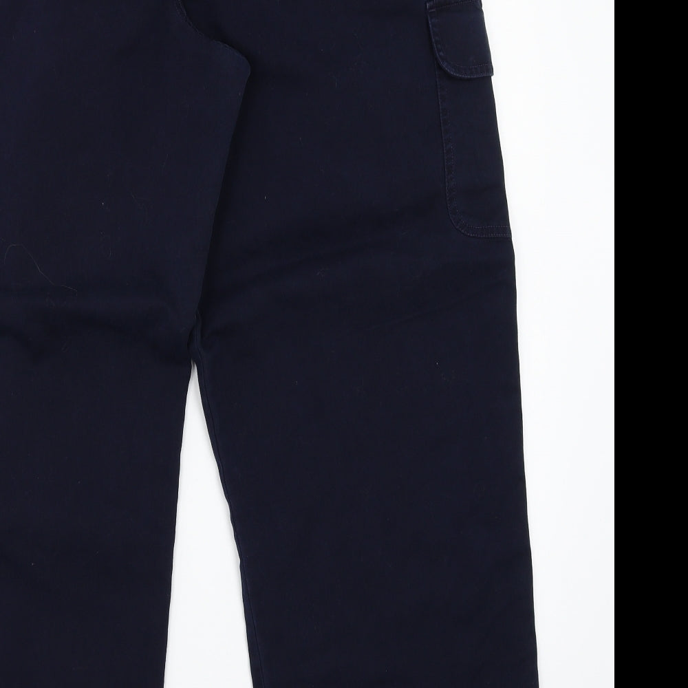 Marks and Spencer Womens Blue   Trousers  Size 16 L28 in