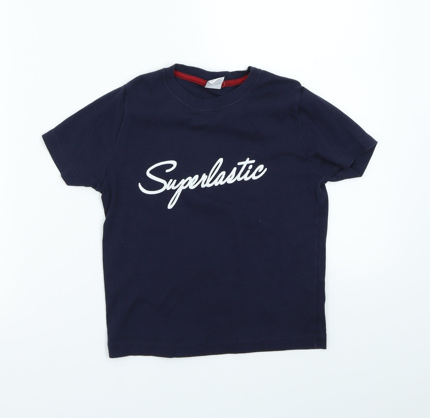 Petit Bateau Girls Blue   Basic T-Shirt Size 8 Years