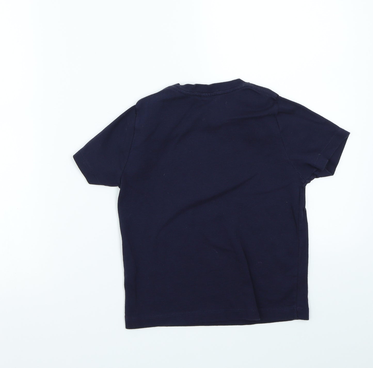 Petit Bateau Girls Blue   Basic T-Shirt Size 8 Years