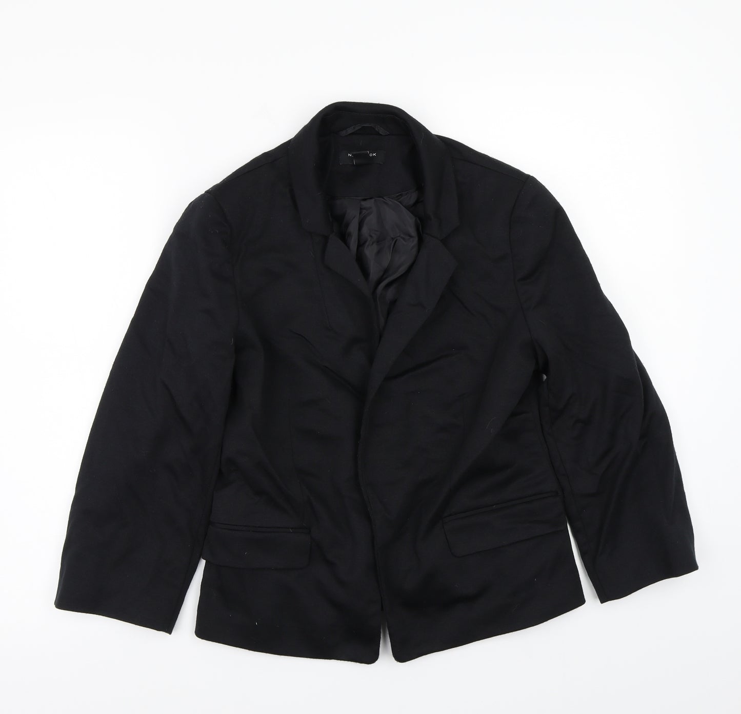 Newlook Womens Black   Jacket Blazer Size 12