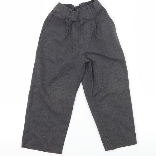 George Boys Grey   Dress Pants Trousers Size 3-4 Years