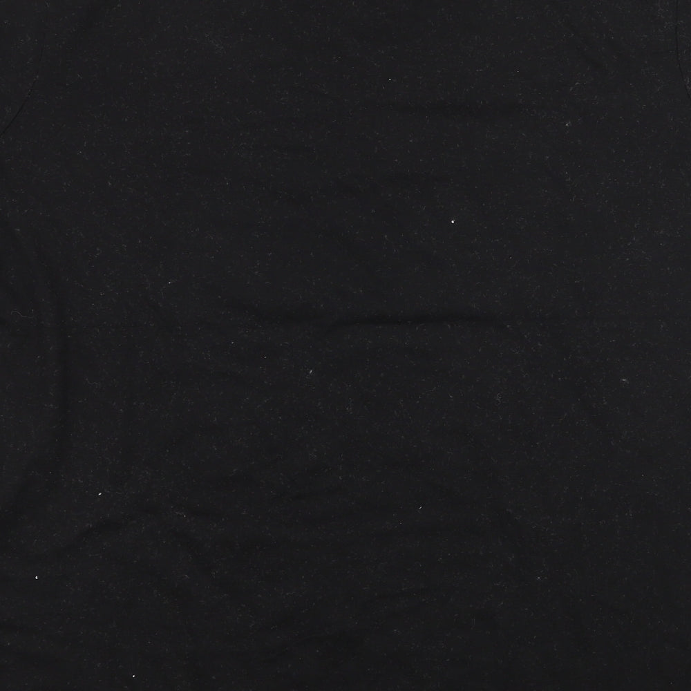 Boohoo Mens Black  Jersey  T-Shirt Size M