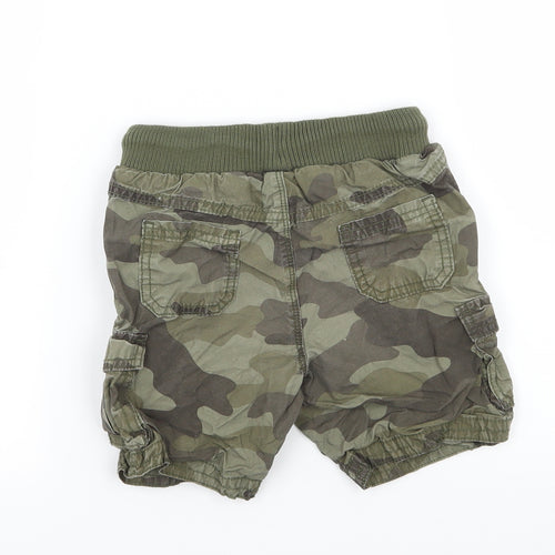 Georgegre Boys Green Camouflage  Bermuda Shorts Size 3-4 Years