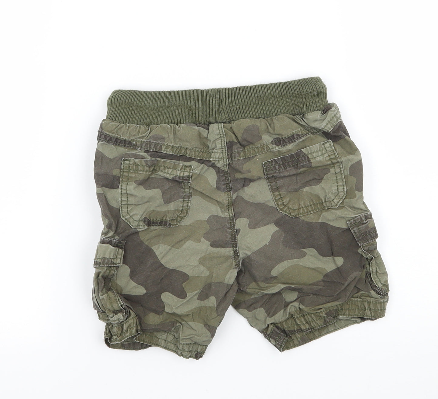 Georgegre Boys Green Camouflage  Bermuda Shorts Size 3-4 Years