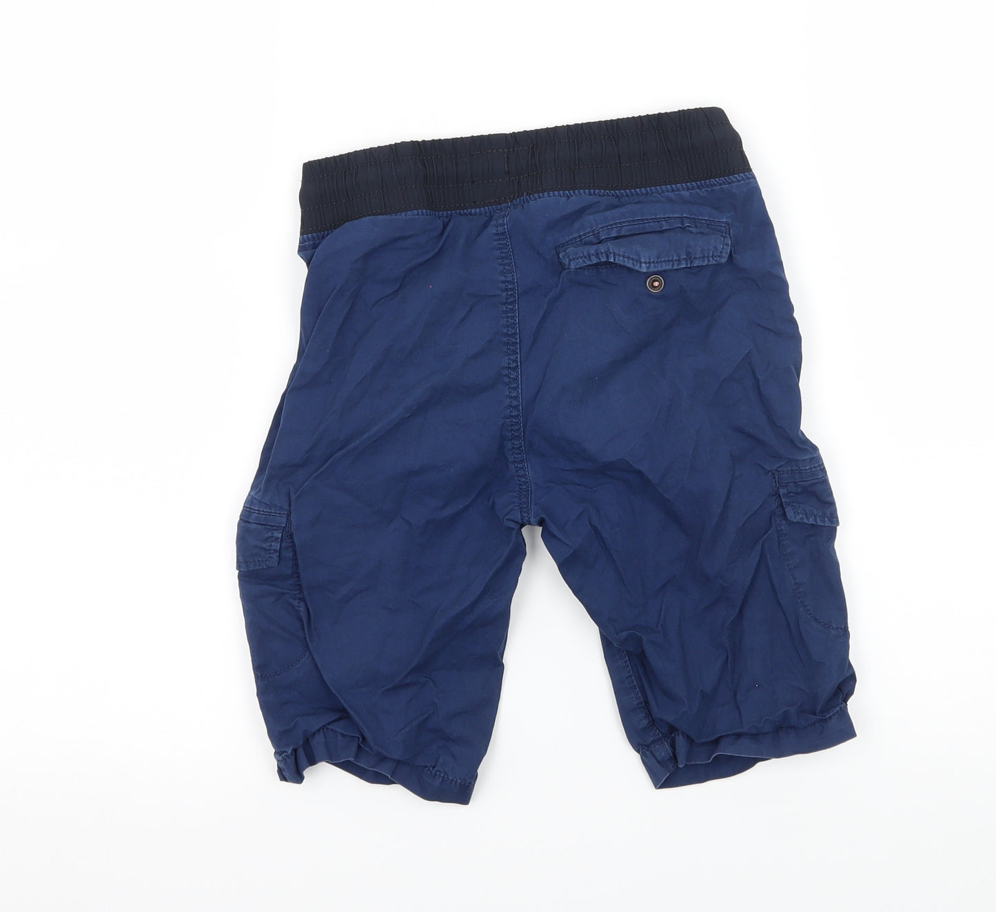H&M Boys Blue   Bermuda Shorts Size 7 Years