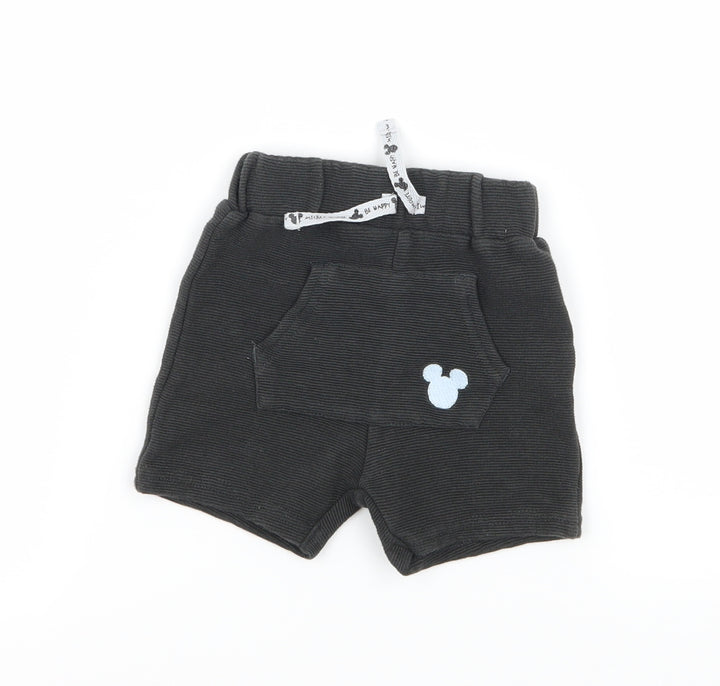 George Baby Grey Jersey Cropped Trousers Size 3-6 Months