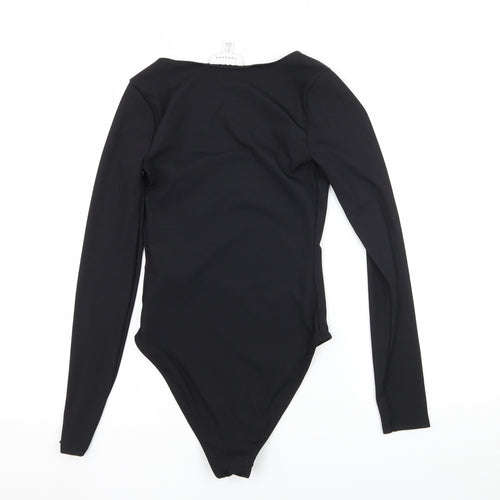 Topshop Womens Black   Bodysuit One-Piece Size 8