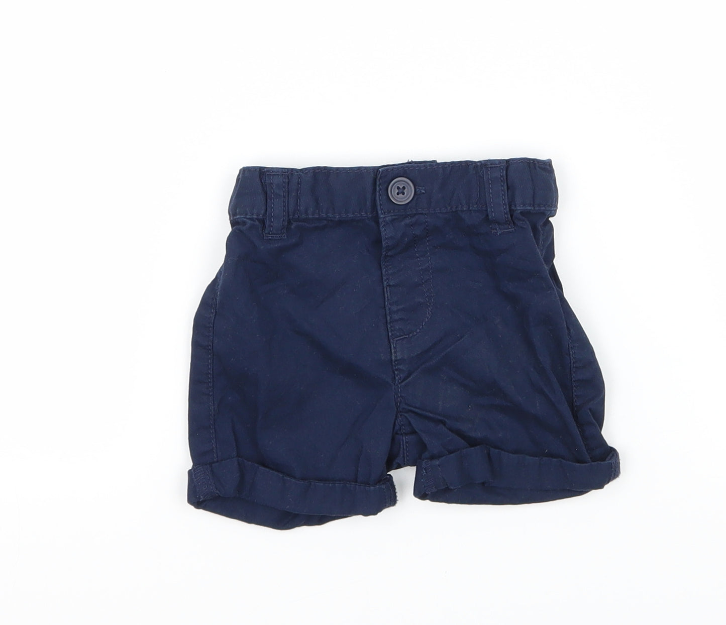 Matalan Baby Blue  Denim Cropped Trousers Size 3-6 Months