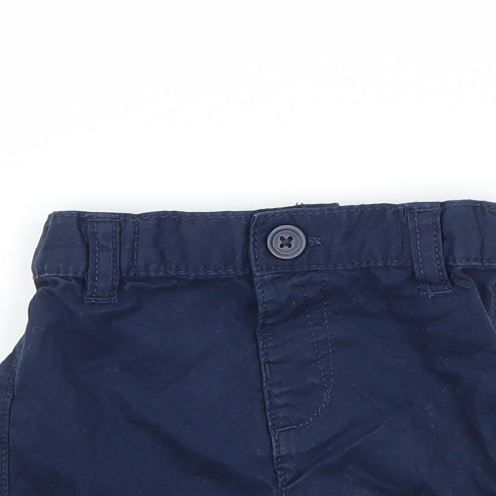 Matalan Baby Blue  Denim Cropped Trousers Size 3-6 Months